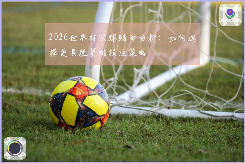 2026世界杯买球赔率分析：如何选择更具胜算的投注策略